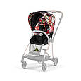 Прогулянкова коляска Cybex Mios 4.0 Spring Blossom Dark шасі Rosegold, фото 3