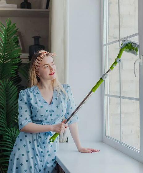 Телескопическая Швабра для Мытья Окон 2в1 — Купить Недорого на Bigl.ua ...