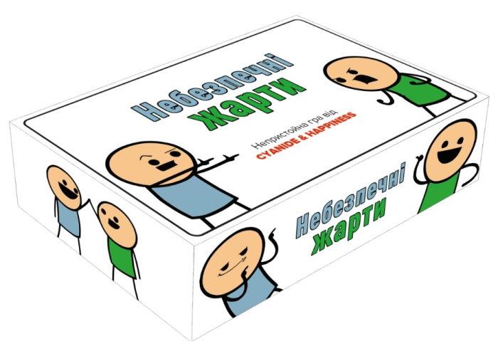 Настільна гра Небезпечні жарти (Joking Hazard) (укр.)