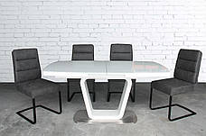 Стілець в стилі модерн для дому та офісу Tarrasa (Тераса) HDF-6306F Evrodim black, фото 3