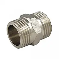 Ніпель АБ 1/2"Нх1/2"Н нікель