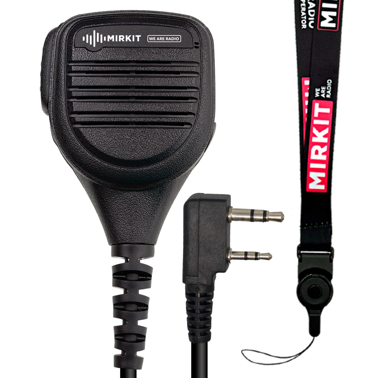 Тангента MIRKIT" Heavy Duty " преміум-серії із захистом IP54 для рацій Baofeng