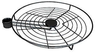 Бокова полиця Lemax 450 мм, чорний нікель (STB450 NF)