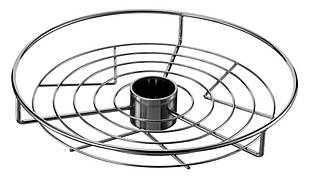 Центральна полиця Lemax 350 мм, чорний нікель (ST350 NF)