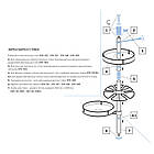 Бокова полиця Lemax 450 мм, антична бронза (STB450 ВA), фото 2