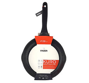 Сковорода VINZER Kuro Induction Line 28 см (50422)