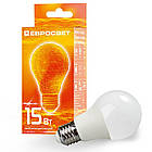 Лампа світлодіодна ЕВРОСВЕТ 15Вт 4200К A-15-4200-27 Е27