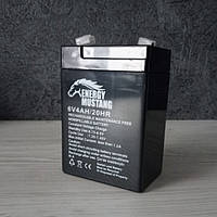 Акумулятор АКБ батарея 6в 4аг для ваг ліхтарів світильників приладів Акумуляторна батарея EM-640 AGM