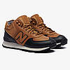 Черевики туристичні утеплені New Balance 574 коричневий, фото 8