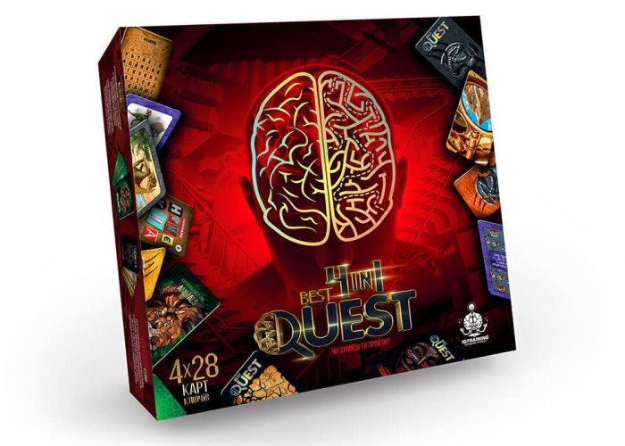 Настільна гра Квест Best Quest 4 in 1 (укр.)