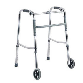 Ходунки Vhealth VH913-5 для людей похилого віку та інвалідів складні, з колесами