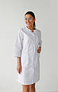 Медичний халат великих розмірів жіночі, фото 2