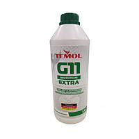 Охолоджувальна рідина TEMOL Antifreeze Extra Concentrate G11 Green 1.5 л