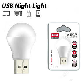Usb лампа XO Y1 світлодіодний портативний міні світильник для повербанка ноутбука