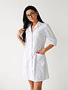 Жіночий медичний халат великого розміру, фото 3
