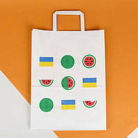 Пакет подарочный Херсонские символы 150*90*240 пакет с национальной символикой Украины