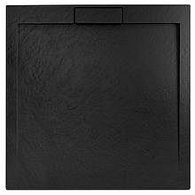 Душовий Піддон REA GRAND 90x90х3,5 Чорний REA-K4595