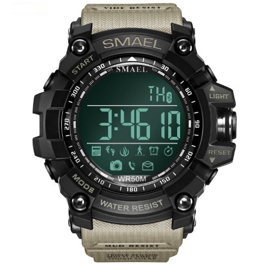 Мужские спортивные смарт часы SMAEL 1617 smart watch, наручные спорт часы водонепроницаемые "Lv" - фото 3 - id-p1674722316