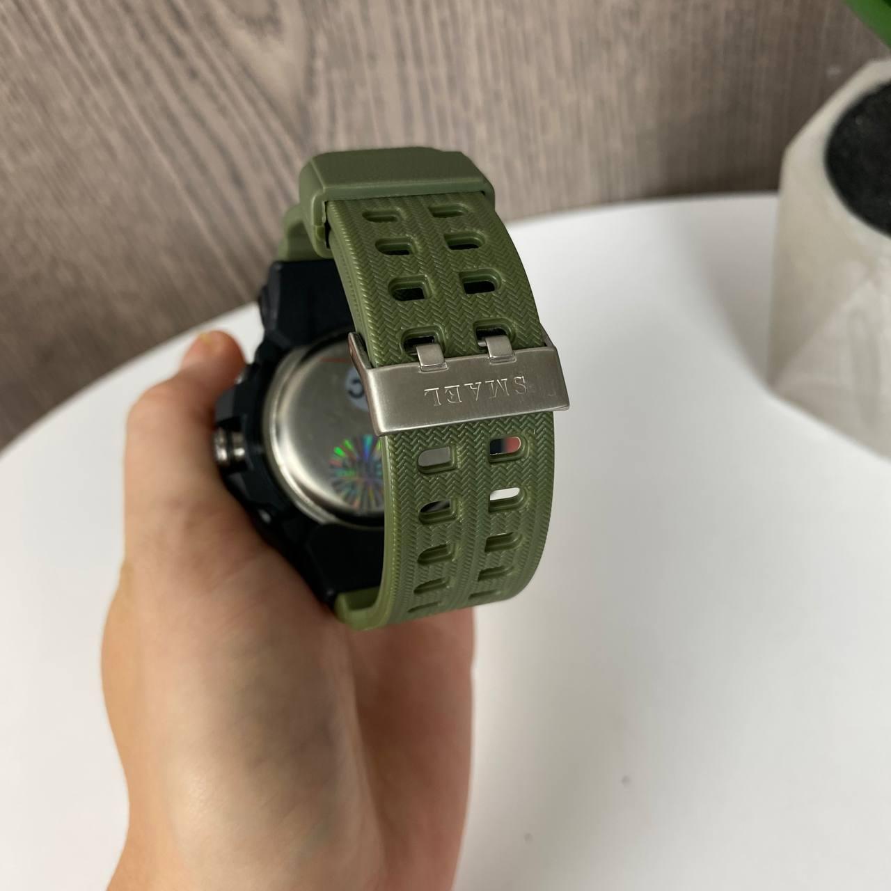Мужские спортивные смарт часы SMAEL 1617 smart watch, наручные спорт часы водонепроницаемые "Lv" - фото 4 - id-p1674722316