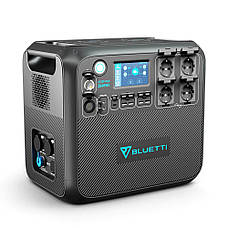 Портативна зарядна станція Bluetti AC200MAX 2200W 2048 Вт/год Чорний, фото 3