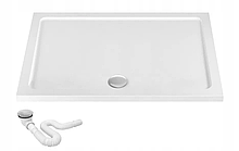 Душовий поддон REA Savoy 80x100 Білий REA-K5332