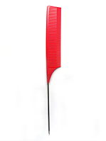 Расчёска для микро (вуального) мелирования красный (9530-red)