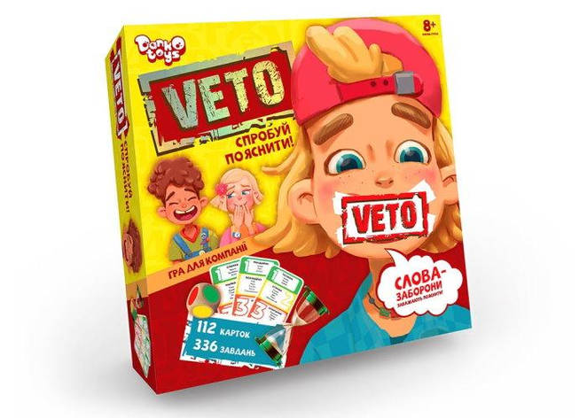 Настільна гра Вето (Veto) (укр.), фото 1
