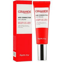 Крем с церамидами для кожи вокруг глаз FarmStay Ceramide Age Corrector Eye Cream 50мл