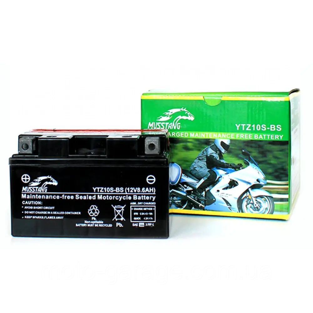 АКУМУЛЯТОР YTZ10S-BS 12 V 9 AH Д.150, Ш.88, В.93., фото 1