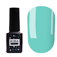 Гель-лак Kira Nails №027 (голубой, эмаль), 6 мл