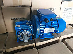 Черв'ячний мотор-редуктор NMRV040 1:15 з 0,25 квт 1500 220/380в