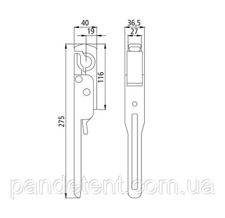 Замок борту Fast System, фото 2