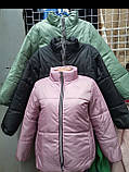 Куртка жіноча на блискавці з кишенями, фото 2
