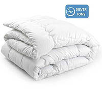 Одеяло Зимнее двуспальное Евро 200х220 антиаллергенное с ионами серебра Warm Silver особо теплое 400 г/м2
