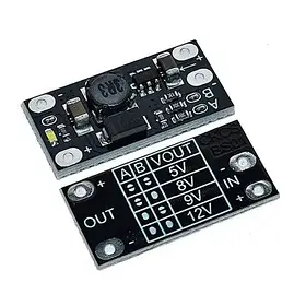 Підвищувальний DC-DC перетворювач BS01 5V/8V/9V/12V