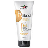 Тонирующая маска Itely Hairfashion Riflessi для волос 3 в 1 Медовый блонд HONEY BLOND, 200 мл