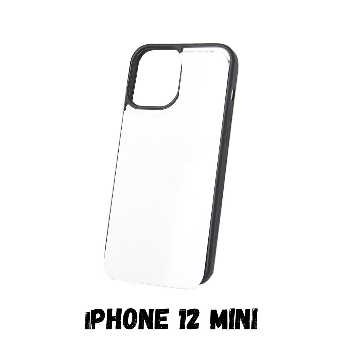 Чохол для сублімації 2D iPhone 12 mini (TPU чорний)