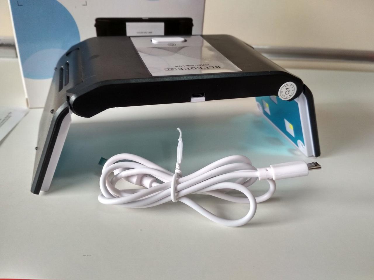 Sun BQ3T 36вт USB на акумуляторі UV LED Lamp nail лампа для сушіння нігтів 36W