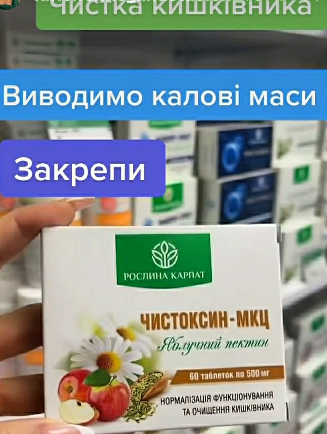 Для очищения, снятия воспаления в кишечнике Чистоксин 2 пачки по 60 табл - фото 3 - id-p26776034