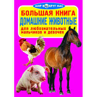 Большая книга. Домашние животные 9786177277230