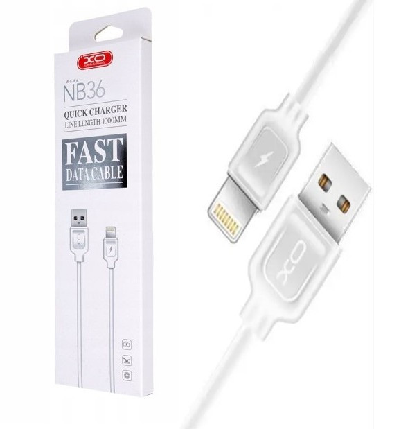 USB кабель XO NB36 White Lightning, фото 1