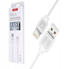 USB кабель XO NB36 White Lightning