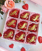 Набор шоколадных конфет с начинкой к Дню Влюбленных Подарок любимой Шоколадное сердце