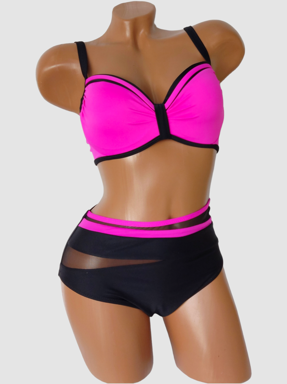 ОПТ Жіночий купальник Z.Five 8579-1 42-50 маліновий на 46 48 розмір