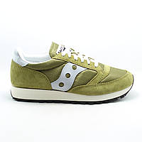 Мужские замшевые кроссовки Saucony Jazz 81 Original зеленные 45