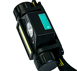 Ліхтар налобний акумуляторний High Power Head Lamp 1898 з магнітом та сенсором, фото 9