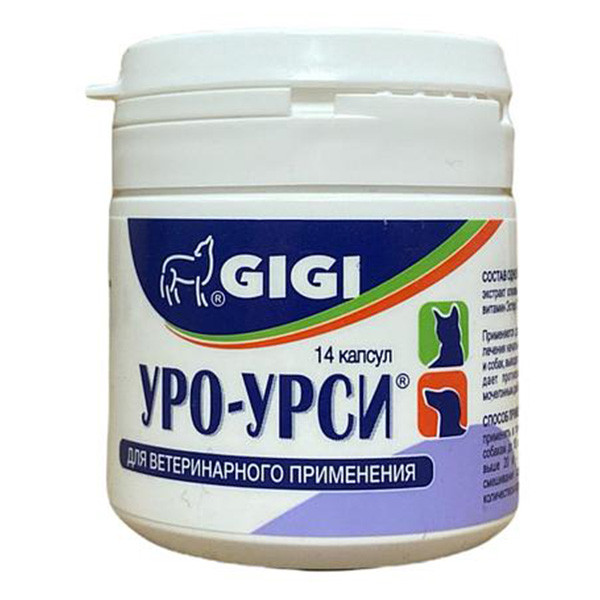 Урокурсі GIGI для профілактики та лікування сечокам'яної хвороби в котів і собак — No14