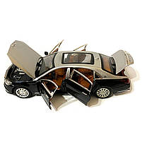 Іграшкова машинка металева Mercedes-Bens S600 (Мерседес-Бенц ) «АвтоЕксперт», срібло, батар., світ, звук, відкр.двері, інерція,, фото 5