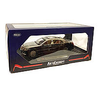 Іграшкова машинка металева Mercedes-Bens S600 (Мерседес-Бенц ) «АвтоЕксперт», срібло, батар., світ, звук, відкр.двері, інерція,, фото 7