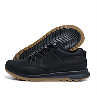 Мужские кроссовки из натуральной кожи NВ Clasic Black, стильные кожаные кроссовки